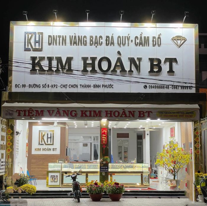 Không gian sang trọng tại Kim Hoàn BT