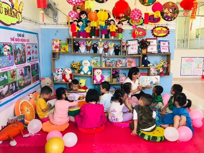 Ngắm nhìn Trường Mầm non Sao Biển Nha Trang qua góc ảnh thứ hai đầy ấn tượng