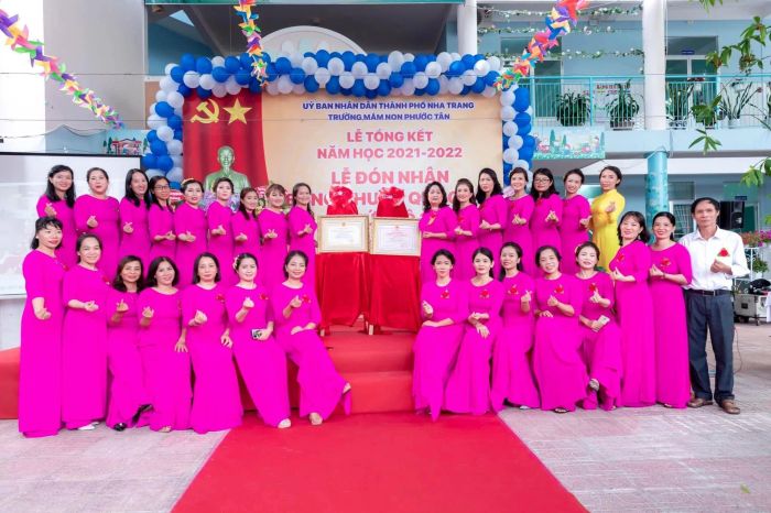 Hình ảnh đầu tiên về Trường Mầm non Phước Tân - Khuôn viên xanh mát với cơ sở vật chất hiện đại đạt chuẩn Quốc gia
