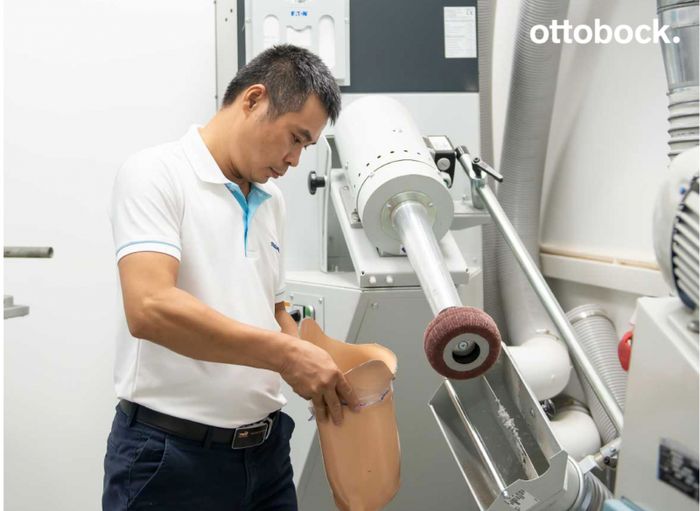 Hình ảnh sản phẩm chân tay giả công nghệ cao từ Otto Bock