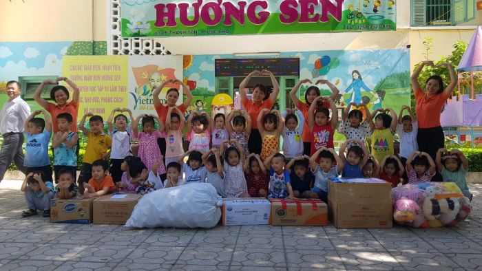 Hình ảnh đầu tiên về Trường Mầm non Hương Sen - Khuôn viên xanh mát rộng 5.800m² với cơ sở vật chất hiện đại