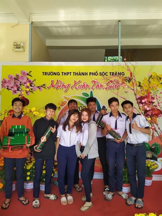 Khoảnh khắc đẹp về đời sống học đường tại THPT Thành Phố Sóc Trăng - mái nhà thứ hai của học trò