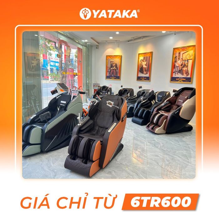 Không gian trải nghiệm ghế massage thông minh YATAKA