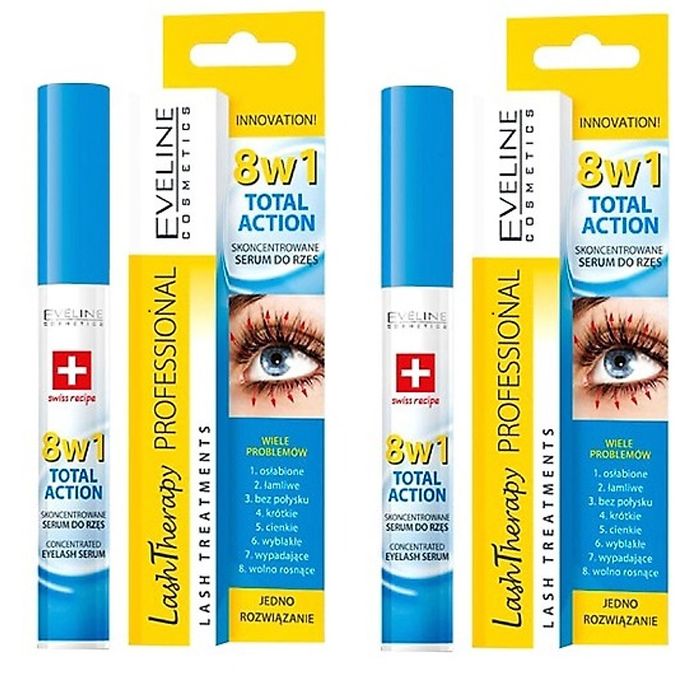 Serum Dưỡng Mi Eveline 8IN1 - Hình ảnh minh họa