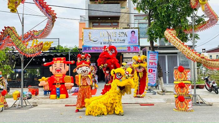 Đoàn Nghệ Thuật Lân Sư Rồng Dinh Trấn Võ (Hào Dũng Quảng Nam) ảnh 2