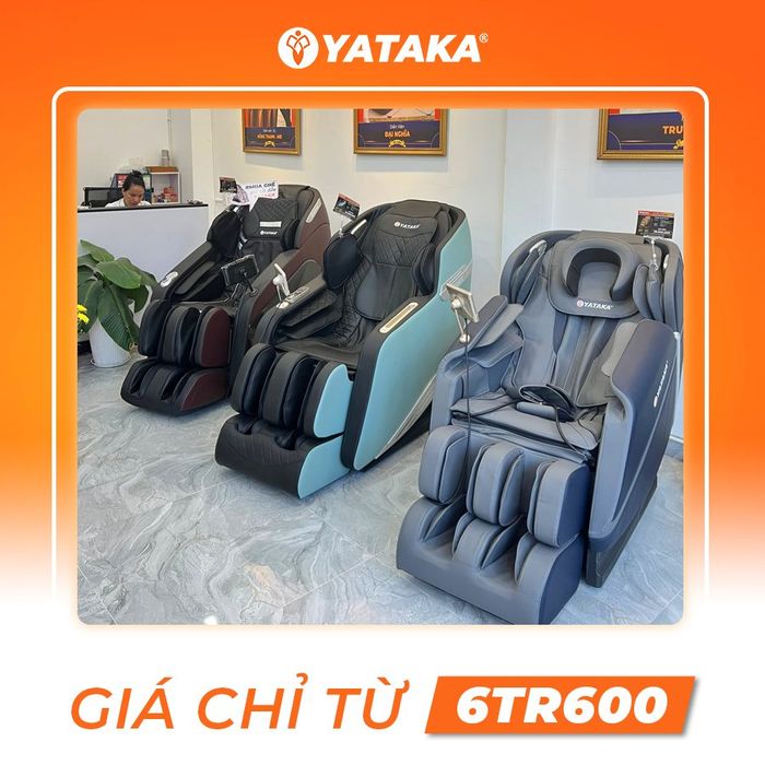 Bộ sưu tập ghế massage cao cấp từ YATAKA