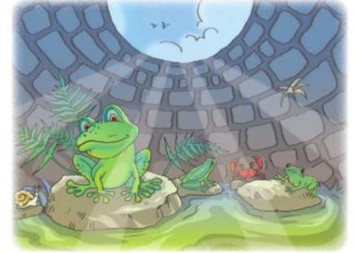 Hình ảnh minh họa sinh động cho truyện ngụ ngôn