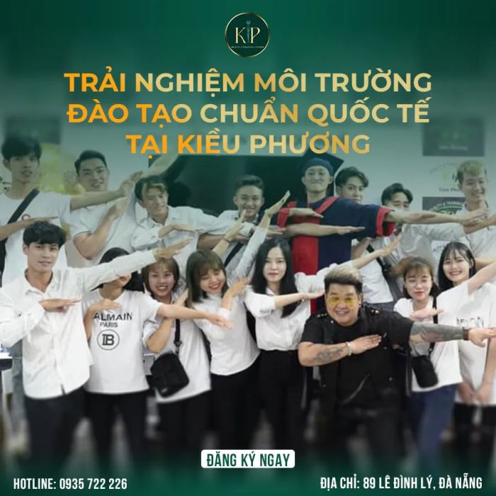 Không gian học tập hiện đại tại Trung Tâm Thẩm Mỹ Kiều Phương