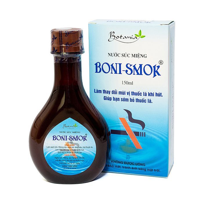 Boni-Smok - Nước Súc Miệng Cai Thuốc - Hình ảnh sản phẩm 1