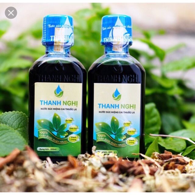 Nước Súc Miệng Cai Thuốc Lá Thanh Nghị - Hình ảnh sản phẩm 1