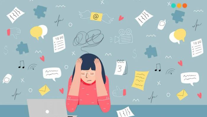 Hình ảnh minh họa về cuộc sống căng thẳng (Nguồn: Internet)