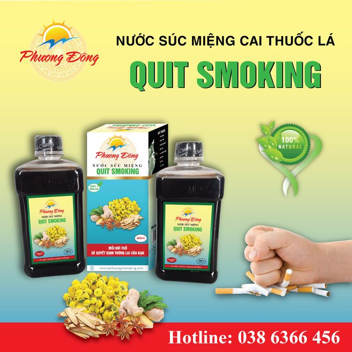 Nước Súc Miệng Quit Smoking - Hình ảnh sản phẩm 2