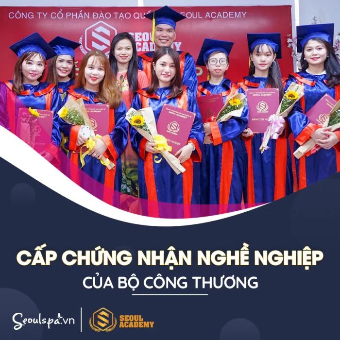 Không gian đào tạo chuẩn Hàn tại SeoulSpa.Vn Đà Nẵng