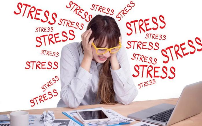 Hình ảnh minh họa sinh động về áp lực thi cử (Nguồn: Sưu tầm)