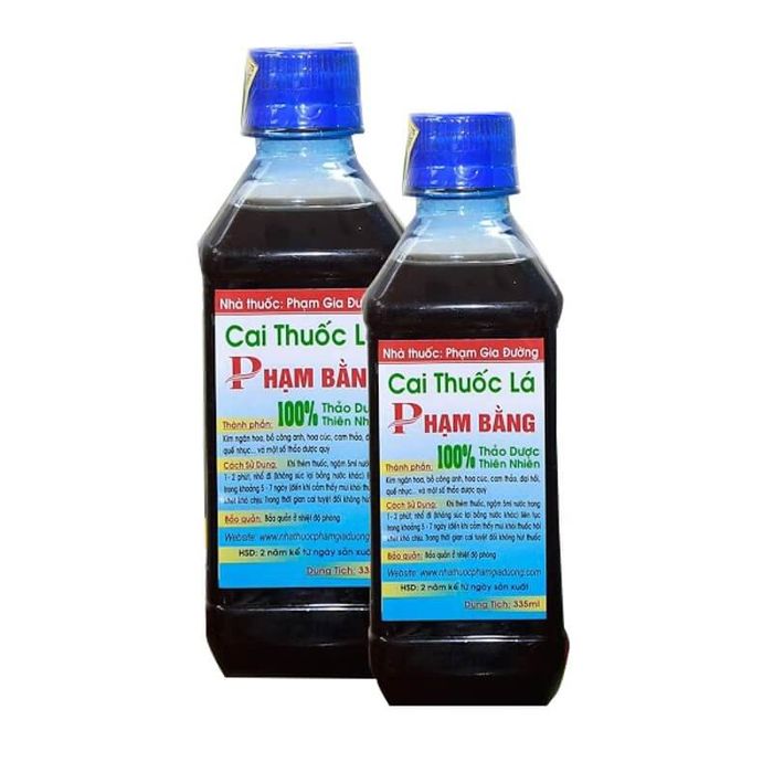 Nước Súc Miệng Cai Thuốc Lá Phạm Bằng - Hình ảnh sản phẩm 2