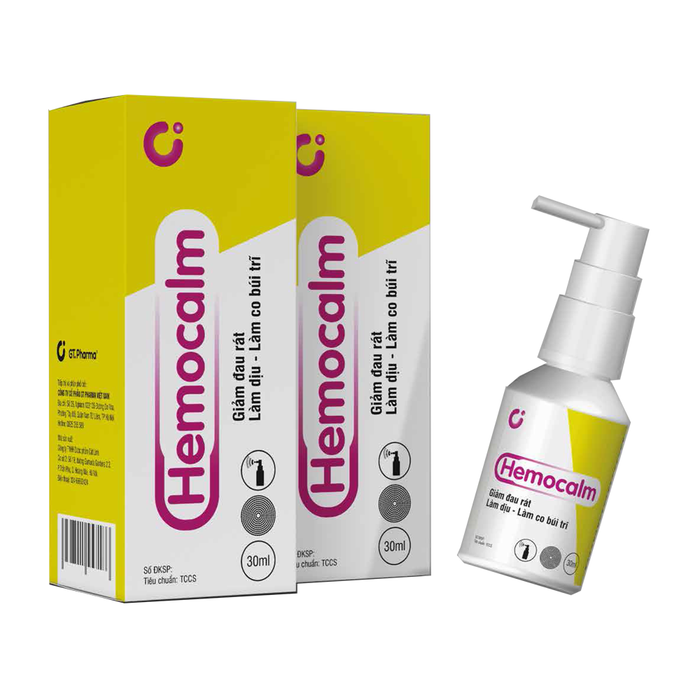Hình ảnh minh họa Xịt Trĩ Hemocalm - phiên bản 1