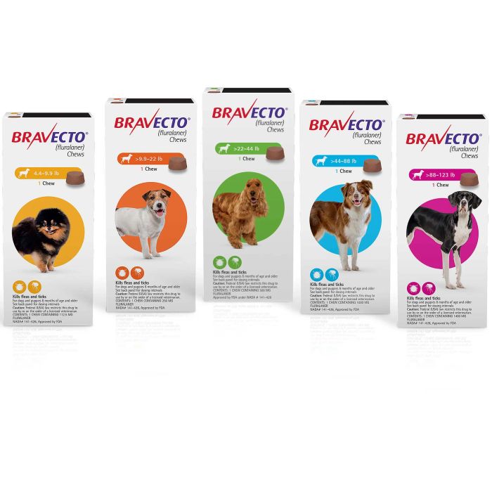 Thuốc Bravecto trị ghẻ, viêm da, ve rận chó ảnh 2