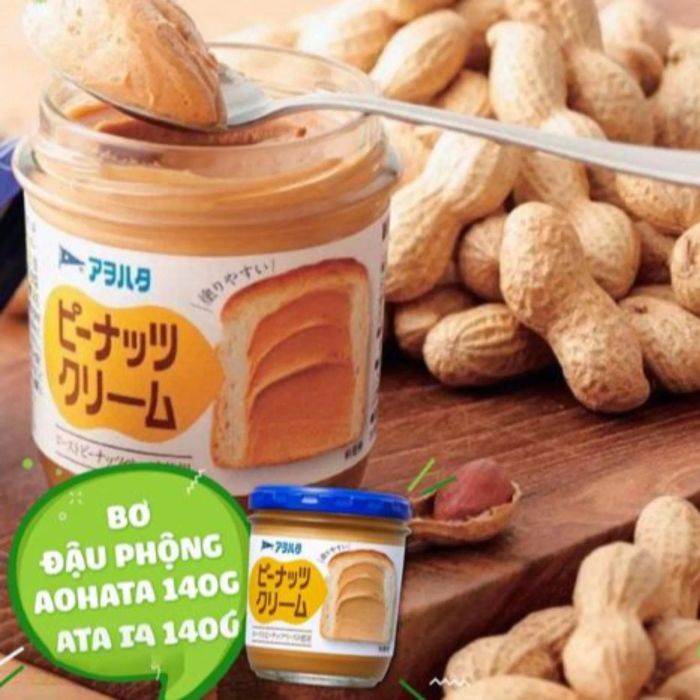 Hình ảnh sản phẩm Bơ đậu phộng Aohata 140g