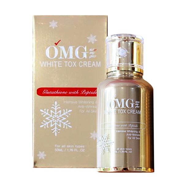 Hình ảnh chân thực kem truyền trắng OMG White Tox Cream - phiên bản 1