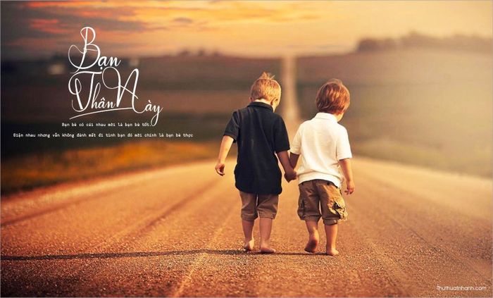 Hình ảnh minh họa tình bạn cao đẹp