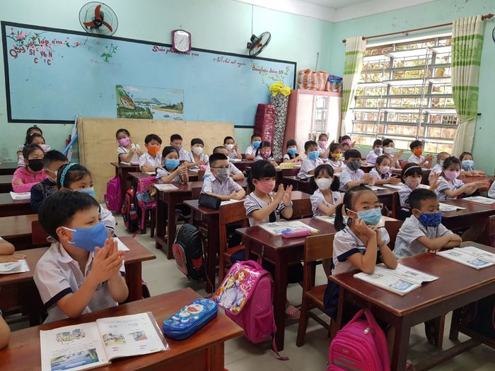 Khoảnh khắc đẹp tại Trường Tiểu học Bùi Thị Xuân