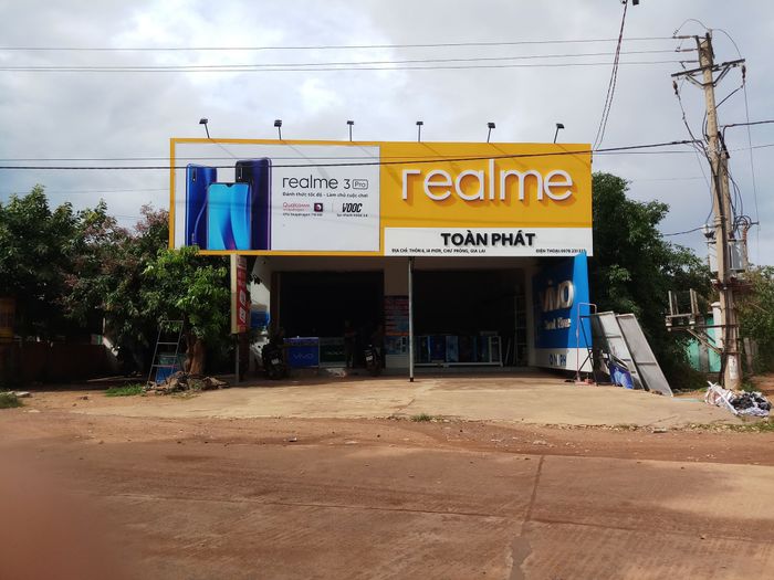 Hình ảnh thi công thực tế của TTM Advertising