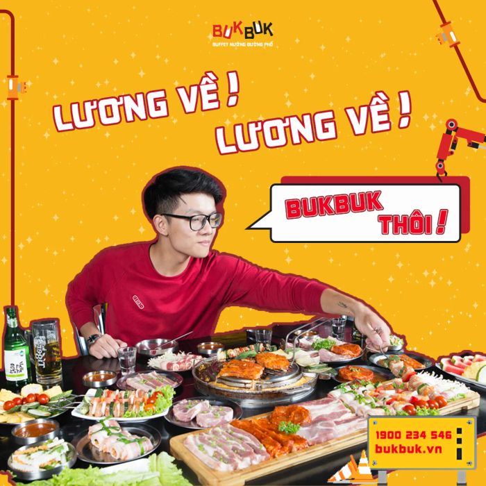Những món nướng hấp dẫn tại Buk Buk - Buffet nướng đường phố