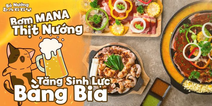 Những món nướng hấp dẫn tại Bò Nướng Catty