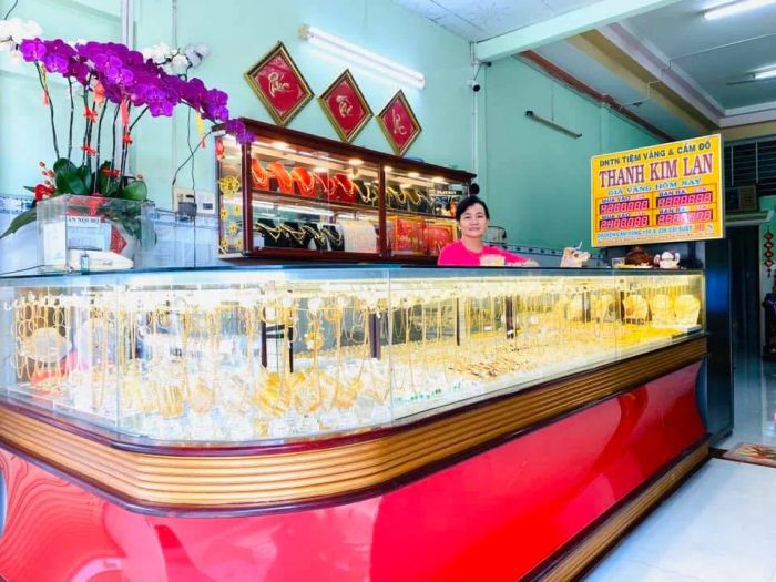 Bộ sưu tập trang sức đa dạng tại Tiệm vàng Thanh Kim Lan