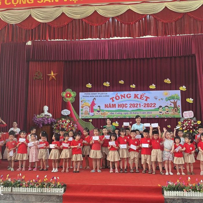 Hình ảnh lớp học hiện đại tại Trường Mầm Non Bắc Cường