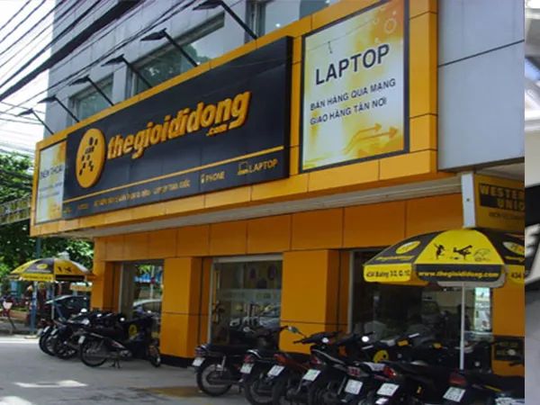 Không gian mua sắm hiện đại tại Thế Giới Di Động chi nhánh Hạ Long