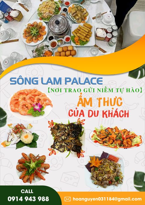 Không gian sang trọng tại Nhà Hàng Sông Lam Palace