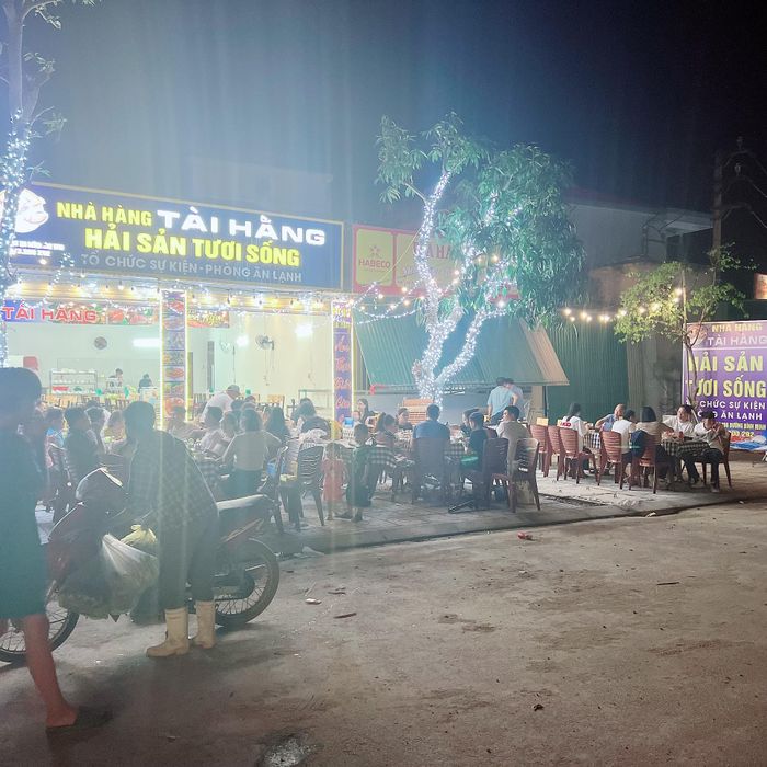 Không gian ẩm thực đặc trưng tại nhà hàng Tài Hằng