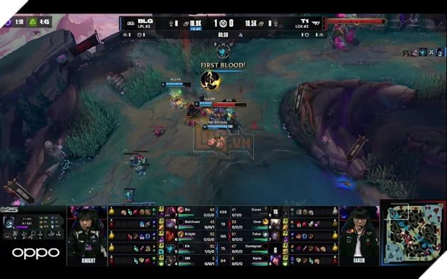 T1 Lập Cột Mốc Lịch Sử Khi Đánh Bại Bilibili Gaming Tại MSI