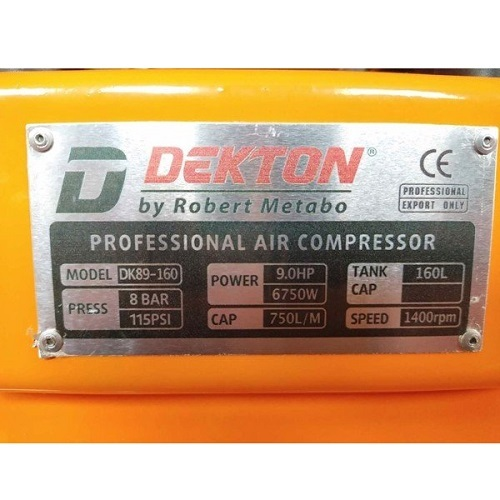 Máy nén khí không dầu Dekton DK89-160