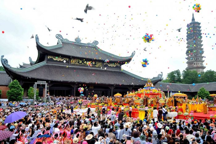 Ảnh minh họa: Toàn cảnh chùa Bái Đính