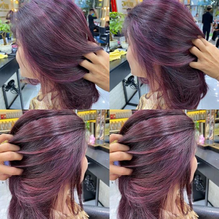 Hình ảnh các kiểu tóc đẹp được tạo mẫu tại Hair Salon Hùng