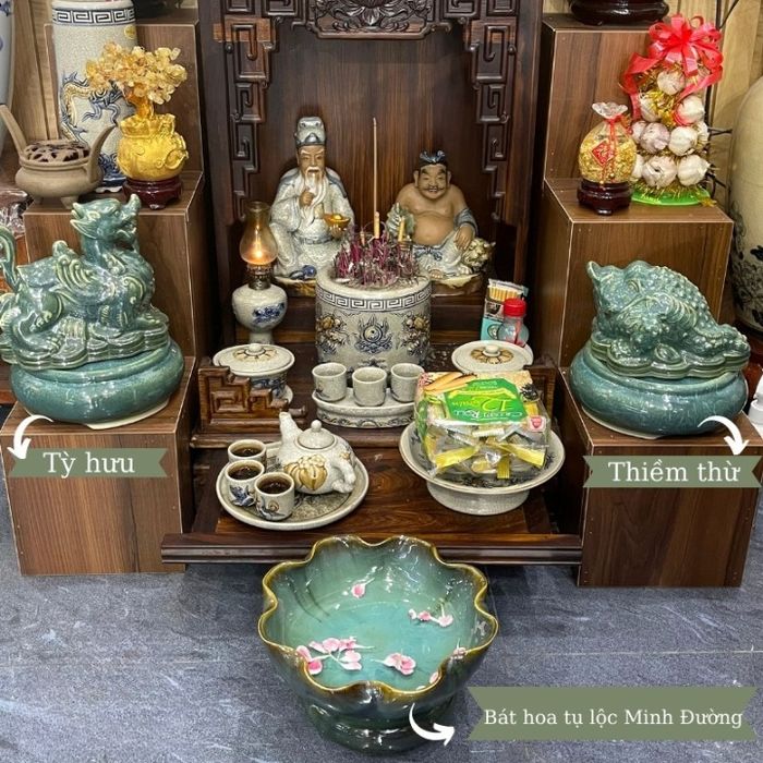 Bộ sưu tập đồ thờ tinh xảo tại Đồ Thờ Phước Thiện