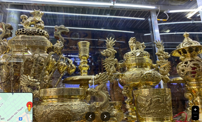 Không gian trưng bày tinh tế tại Đồ Thờ Cúng Văn Lai