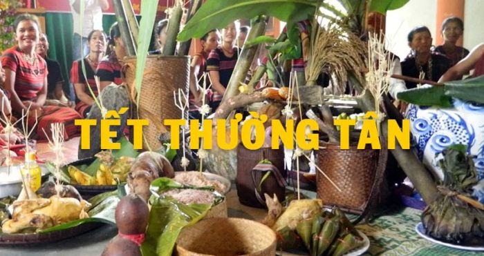 Hình ảnh minh họa mâm cỗ cúng Tết Thường Tân (Nguồn: Internet)