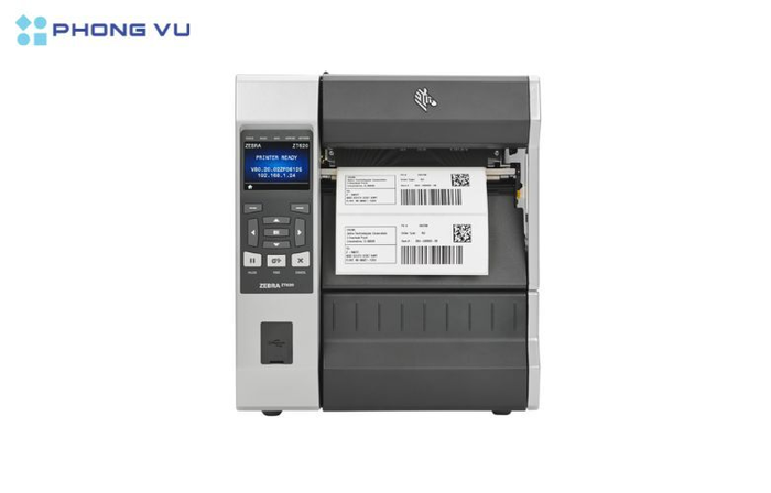 Hơn nữa, với khả năng tùy chỉnh kích thước in theo yêu cầu, Zebra ZT620 cho phép người dùng dễ dàng điều chỉnh các thông số in để phù hợp với nhu cầu cụ thể của từng ứng dụng