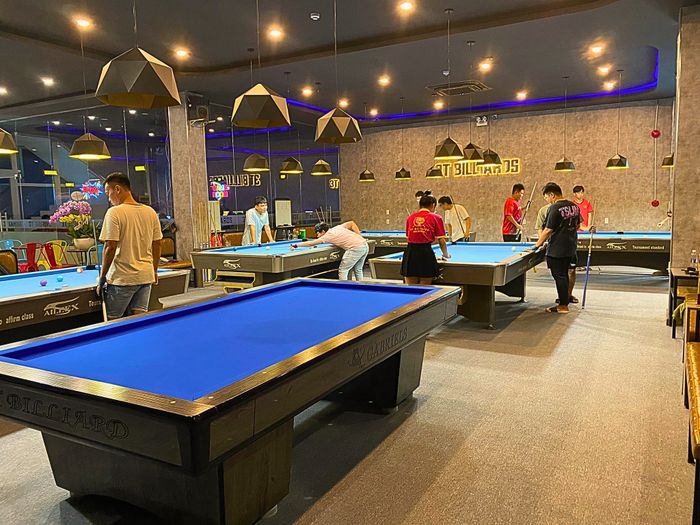 Không gian sang trọng tại 3T Billiards