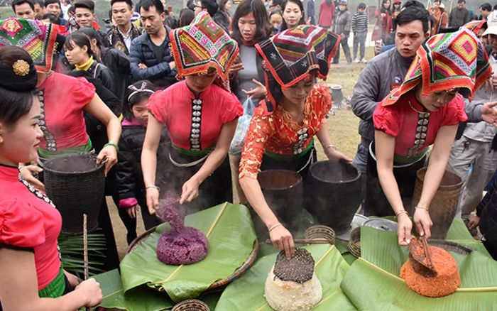 Hình ảnh minh họa các loại bánh truyền thống ngày Tết Song Thập (Nguồn: Internet)