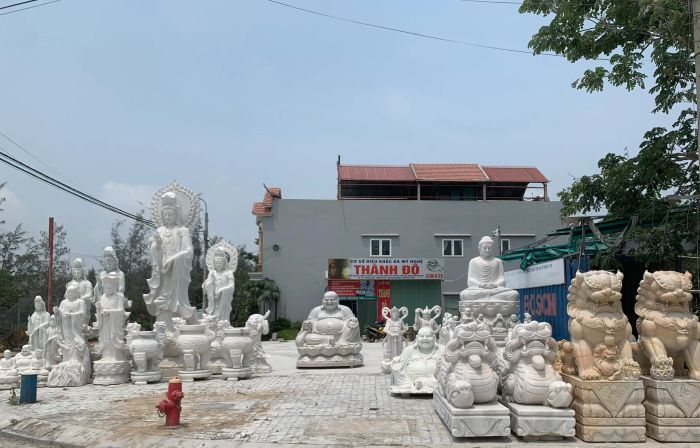Tác phẩm điêu khắc đá nghệ thuật tại Thành Đô