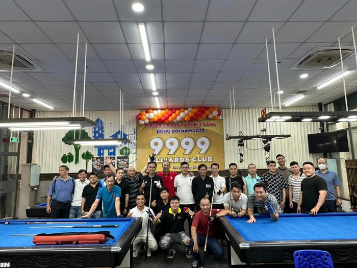 Không gian chuyên nghiệp tại CLB Bida 9999