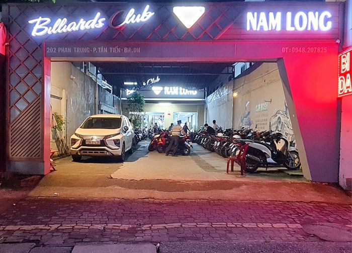 Không gian sang trọng tại Bida Nam Long