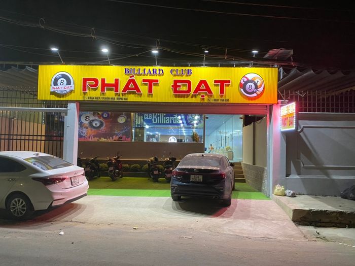 Không gian hiện đại tại CLB Bida Phát Đạt