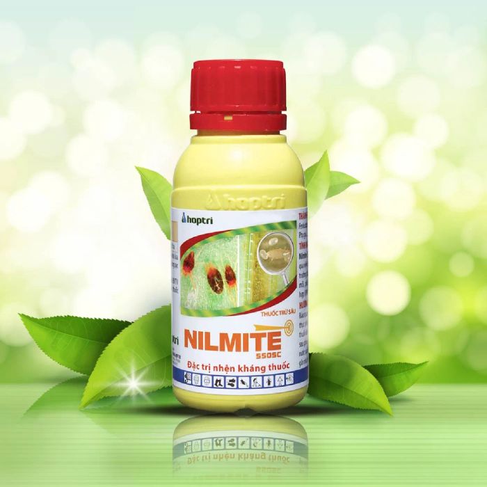 Hình ảnh minh họa hiệu quả của Nilmite 550SC trên cây trồng