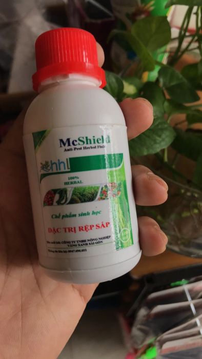 Hình ảnh chế phẩm sinh học McShield đặc trị nhện đỏ