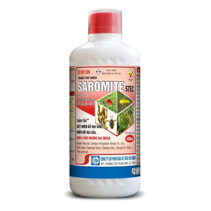 Hình ảnh thuốc trừ nhện Saromite 57EC chính hãng